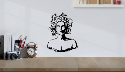 Stickers vinyle Médusa - Autocollant mythologie