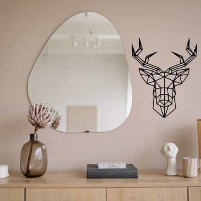 Décoration murale Cerf géométrique