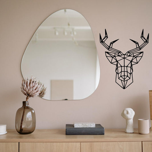 Décoration murale Cerf géométrique