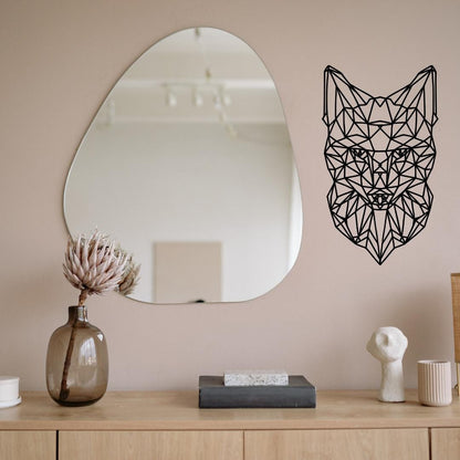 Décoration murale Renard géométrique