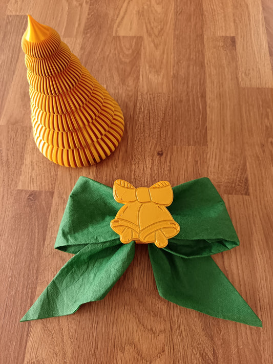 Ronds de serviettes personnalisables - Noël