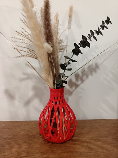 Vase décoratif pour fleurs séchées