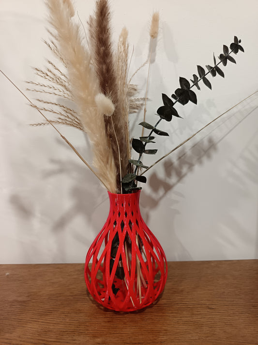 Vase décoratif pour fleurs séchées