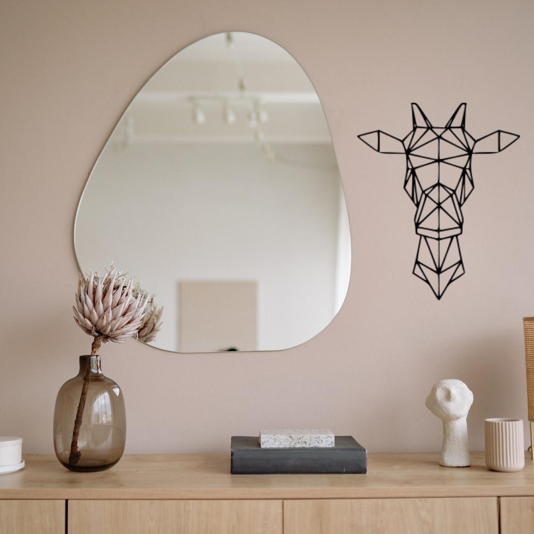 Décoration murale Girafe géométrique